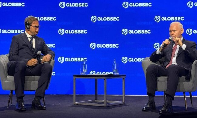 Мер Харкова Ігор Терехов виступає на безпековому форумі GLOBSEC у Празі