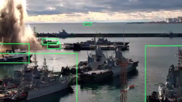 Впервые СБУ уничтожили подводную лодку оккупантов подводным дроном