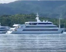 Яхта Петра Порошенко. Фото: скриншот Youtube