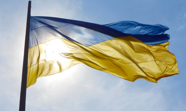 Это победа! В центре Донецка появился флаг Украины. Фото