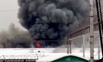 Пожар на россии. Фото: YouTube, скрин