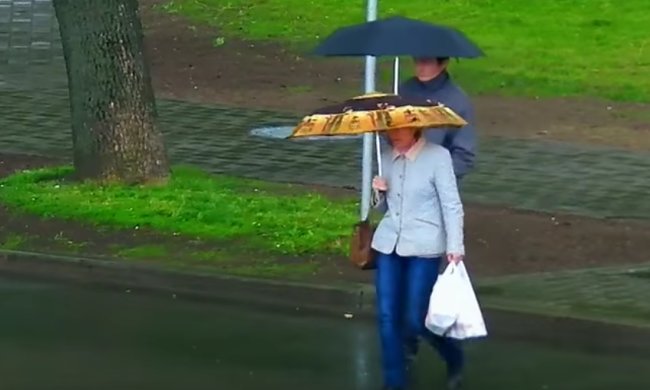 Часть Украины накроет дождями. Фото: youtube