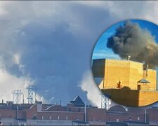 Пожар на заводе в Чебоксарах после удара дрона Фламинго, 10 июня 2026