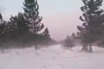 Непогода на Закарпатье, скриншот видео