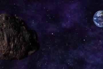 Астероид, скриншот YouTube