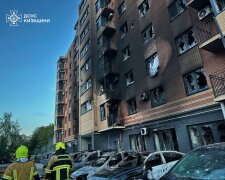  Ужасная ночная атака по Украине, сильнейшие разрушения и много пострадавших. Фото: ДСНС