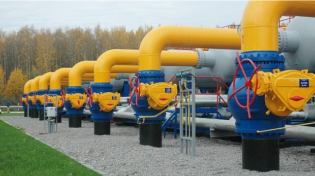 Транзит газа через территорию Украины