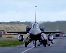Літак F16. Фото: YouTube, скрін