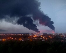 Пожежі в Брянську. Фото: скріншот YouTube-відео