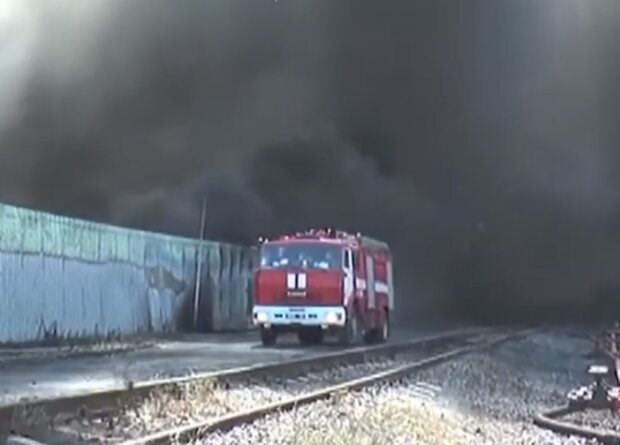 Пожарная машина. Фото: скриншот YouTube-видео
