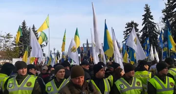 Митинг против рынка земли в Киеве, фото -  Klymenko Time