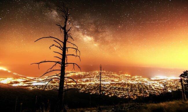 Зоряне небо. Фото: YouTube, скрін