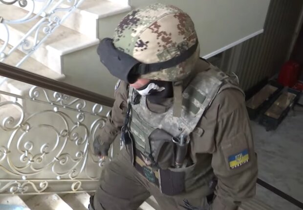 Боєць ВСУ. Фото: скріншот YouTube-відео