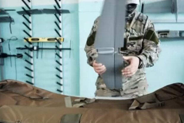 Украинский беспилотник. Фото: скриншот YouTube-видео