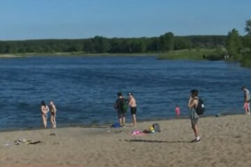 Пляжи в Украине. Фото: скриншот Youtube