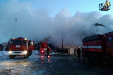 В центре Минска сосредоточилась вся пожарная техника. Подробности события