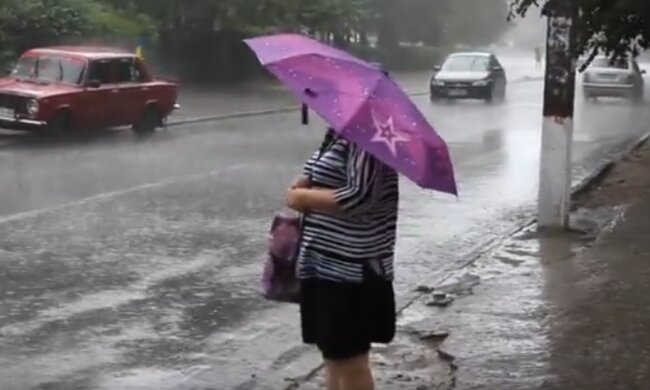 Холодный фронт принесет дожди. Фото: youtube