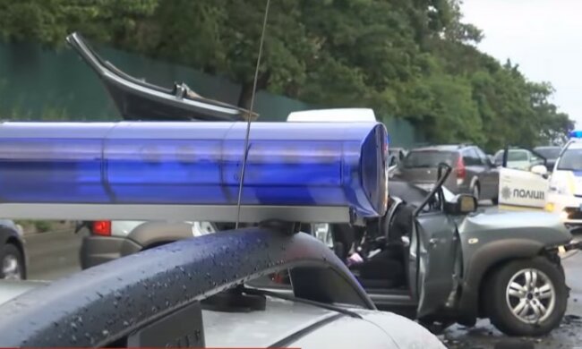 Смертельное ДТП под Киевом. Фото: YouTube, скрин