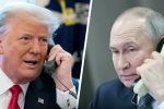 Стало известно, о чем говорили Трамп и путин в вечернем разговоре. Фото: YouTube