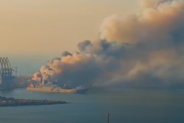 Корабль рф. Фото: скриншот YouTube-видео