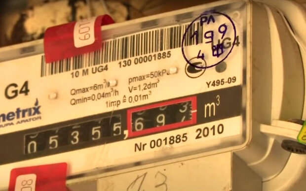 Газовый счетчик. Фото: скриншот YouTube-видео.