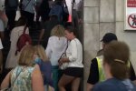Метро Киева в карантин. Фото: скрин youtube