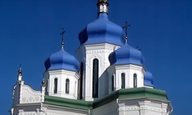 Храм. Фото: скріншот YouTube-відео