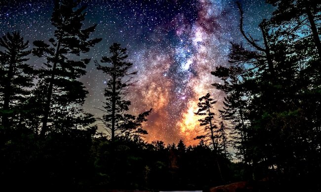 Звездное небо. Фото: YouTube, скрин