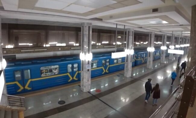 Киев. Киевский метрополитен.Фото: скриншот Youtube