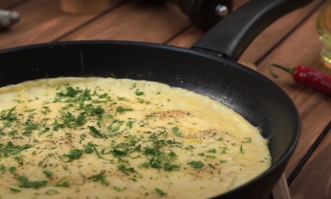 Омлет. Фото: YouTube, скрін