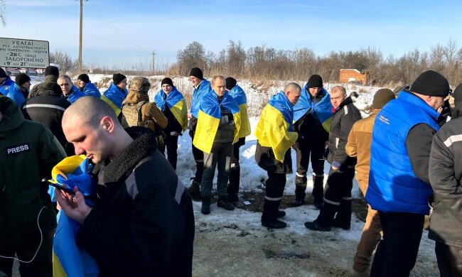 Обмін полоненими. Фото: Телеграм-канал Омбудсман Лубінець Дмитро