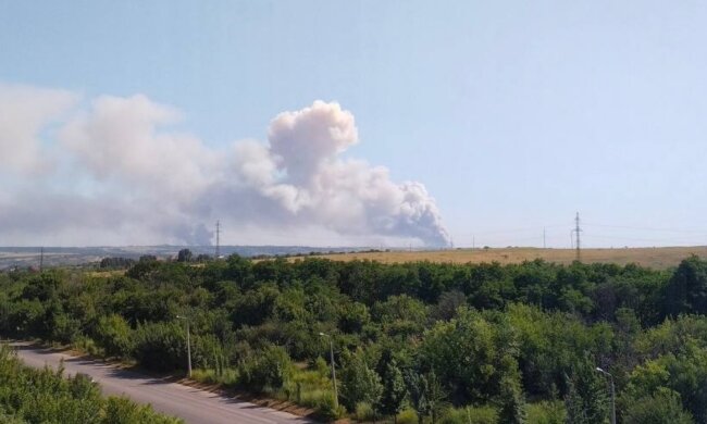 Склад боеприпасов орков. Фото: Telegram