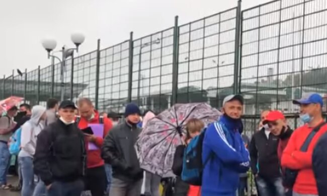 Граница с Польшей. Фото: скриншот YouTube-видео