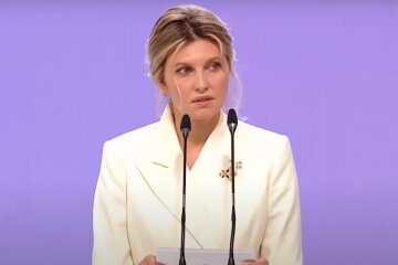 Олена Зеленська. Фото: YouTube, скрін