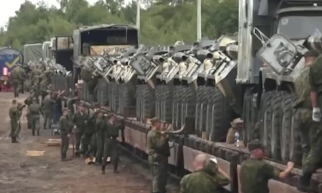 Військові білорусі. Фото: скріншот YouTube-відео