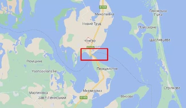 Чонгарский мост полностью уничтожен — кадр из временно оккупированного Крыма, июнь 2026