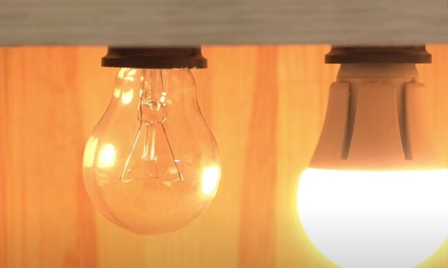 Лампочки. Фото: скриншот YouTube-видео