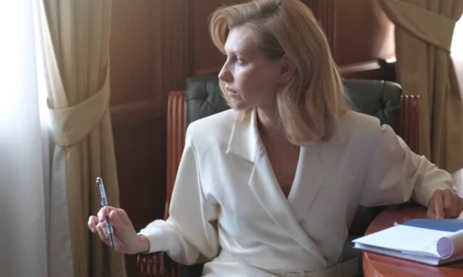 Елена Зеленская. Фото: скриншот Youtube-видео