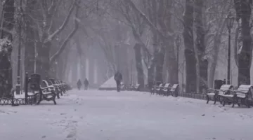 Сніг. Фото: скріншот YouTube-відео
