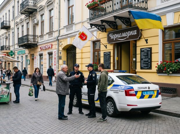 Одеса ресторан поліція Дерибасівська