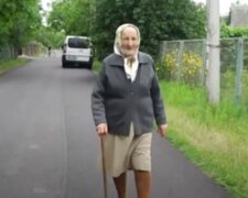 Пенсіонерка. Фото: скріншот YouTube-відео