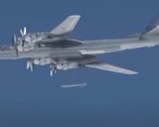 Випуск ракети з літака. Фото: скріншот YouTube-відео