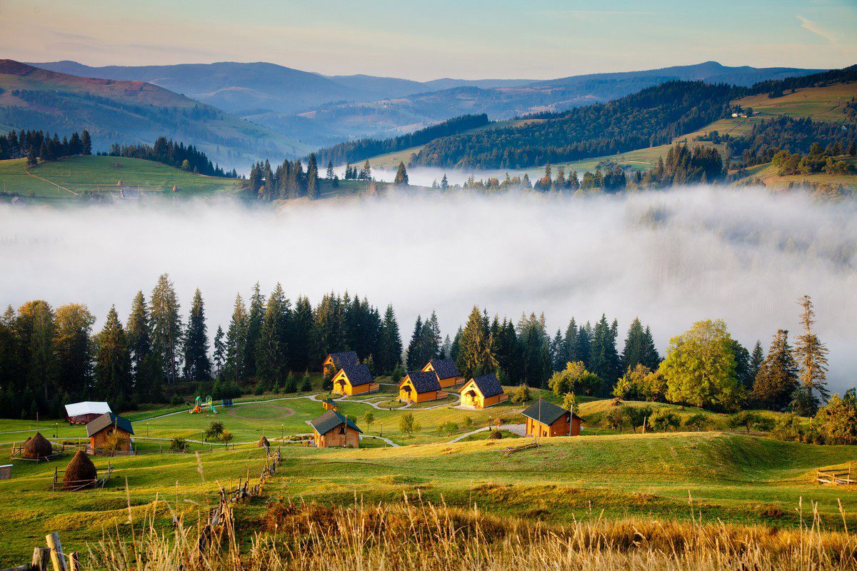 Лето в карпатах