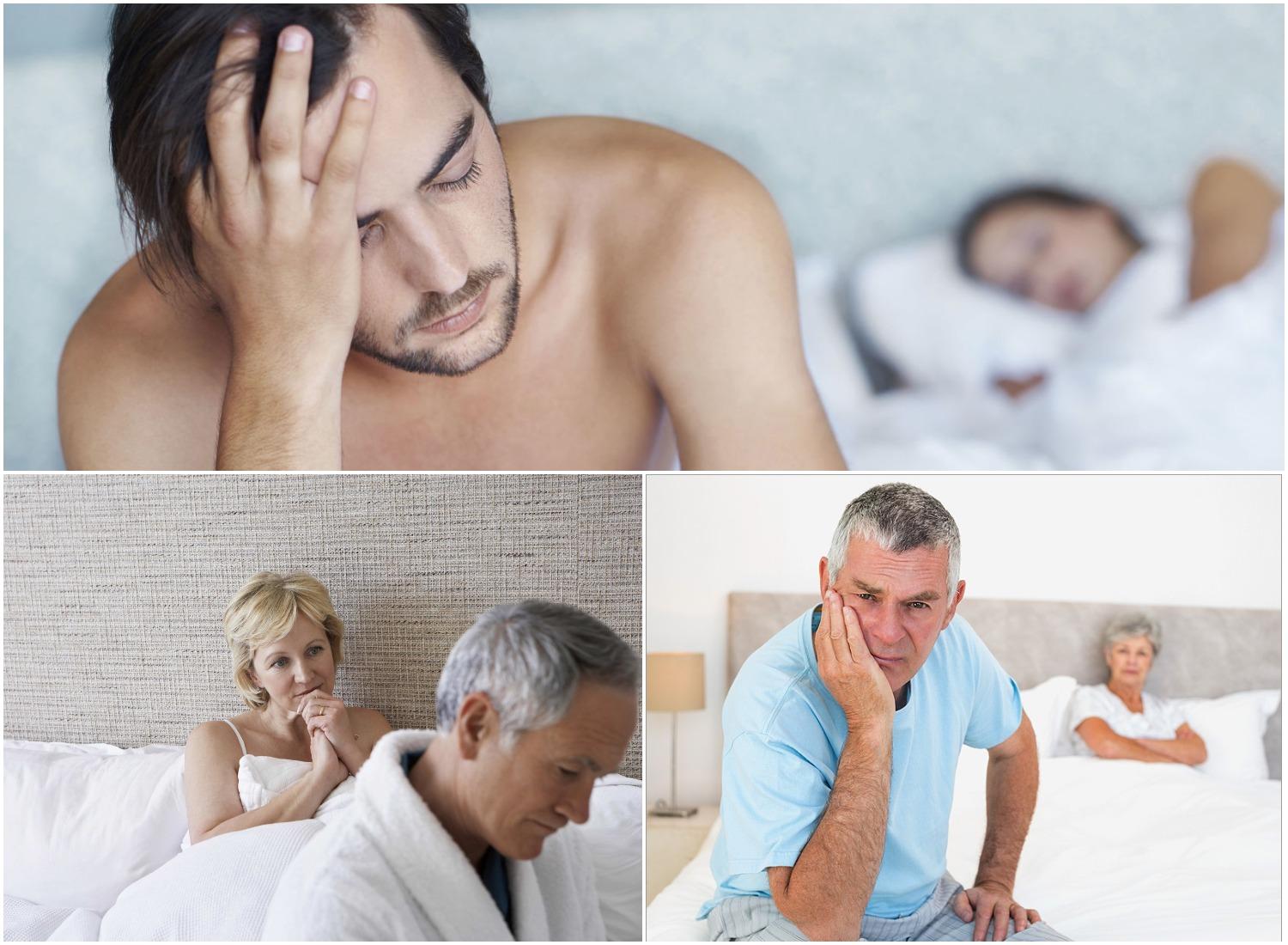 Почему вялые мужчины. Мужчина с эрекцией при детях фото домашнее