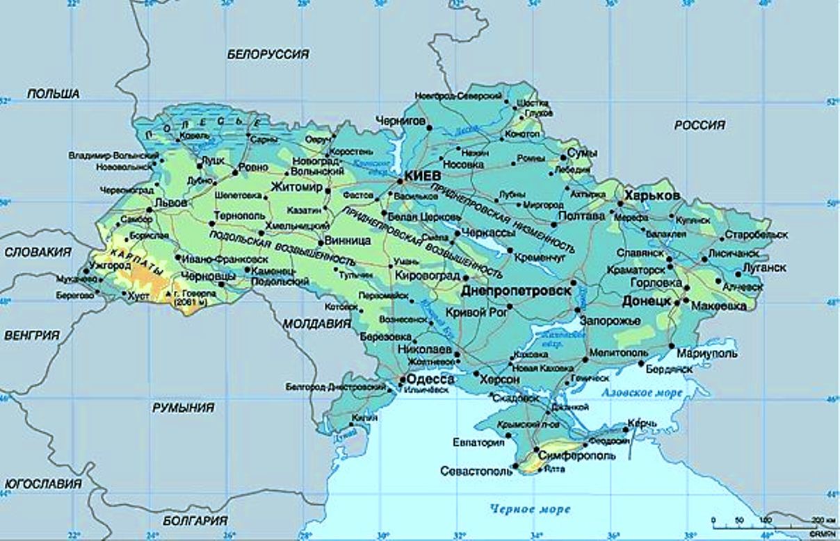 Где украина. Географическая карта Украины. Краматорск на карте Украины. Карта Юга Украины. Карта Украины Краматорск Украина.